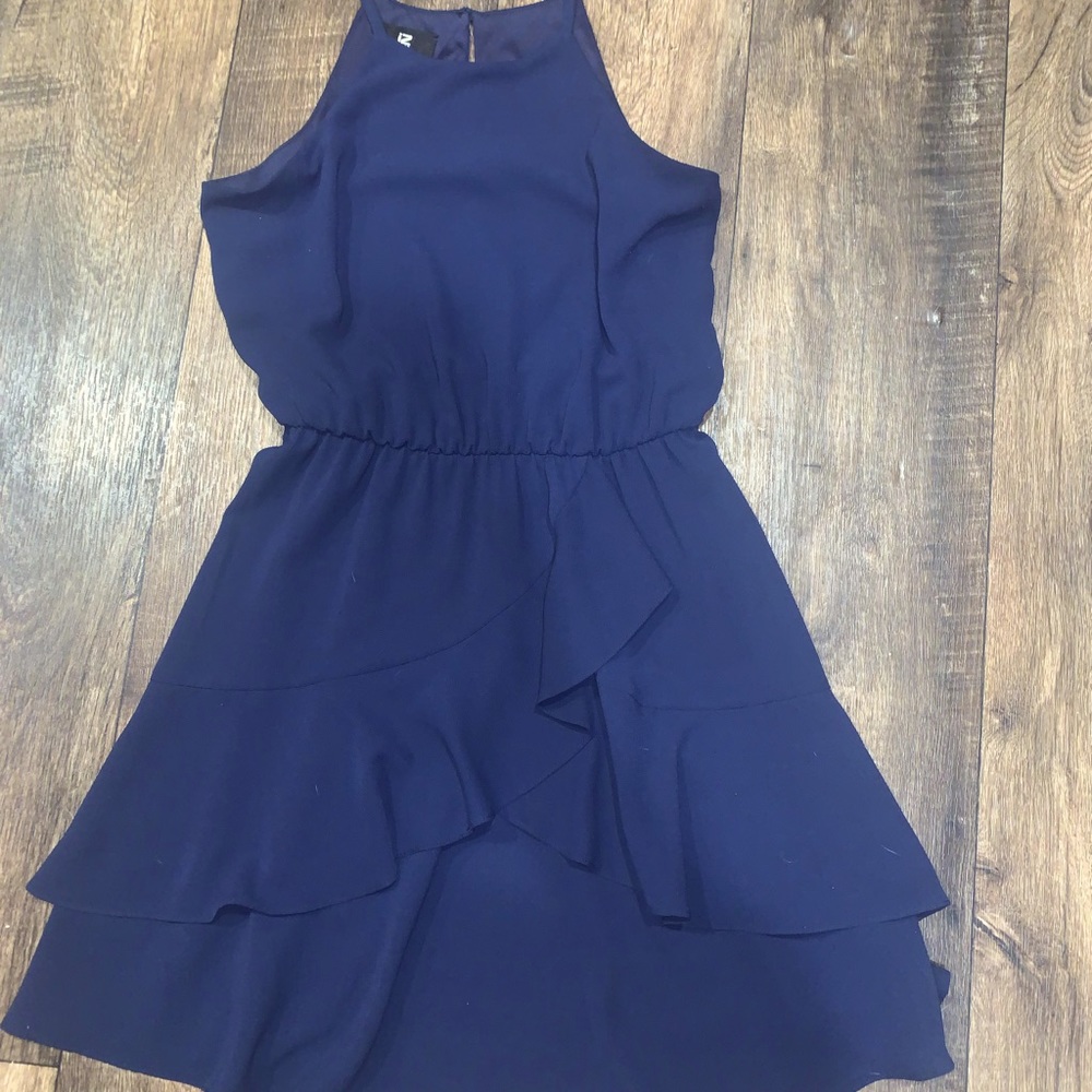 Navy blue, spaghetti strapped